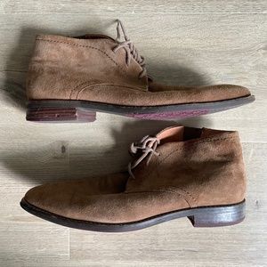Suede Mark Nason Hines Chukka Boots (Camel)
